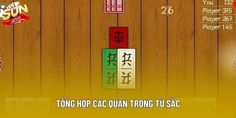 Tổng hợp các quân trong tứ sắc Tổng hợp các quân trong tứ sắc